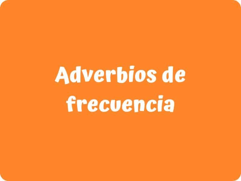 Adverbios de frecuencia en inglés