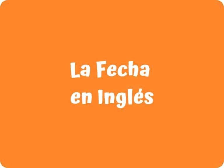 La fecha en inglés. DIferencias entre inglés americano y británico